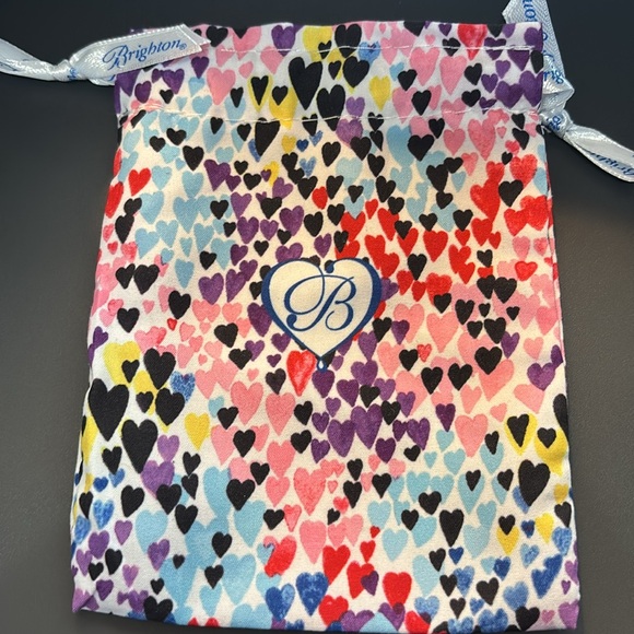 RETIRED BRIGHTON FLORAL REVERSIBLE NECKLACE SET - Picture 4 of 4